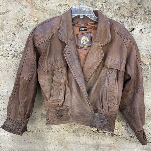 Adventure Bound by Wilsons Jackets & Blazers - Vintage Wilsons Adventure Bound Women's Leather Jacket Size xSmall Aviator